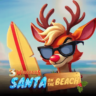 3 Wonders Santa on the Beach